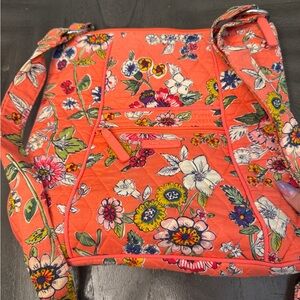 Floral Quilted Crossbody Bag
